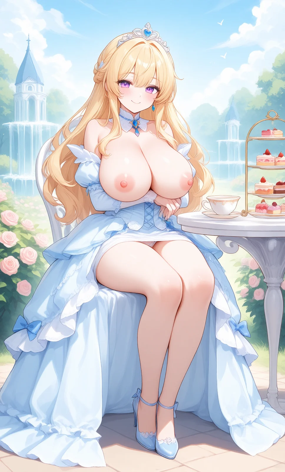 プリンセス風のティーパーティー（3枚目）