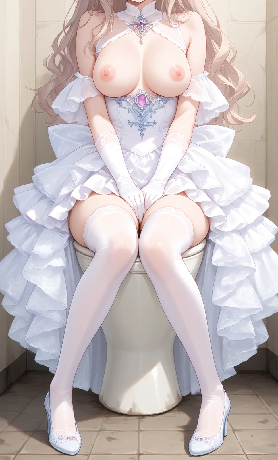 プリンセスのトイレシーン(4枚目)